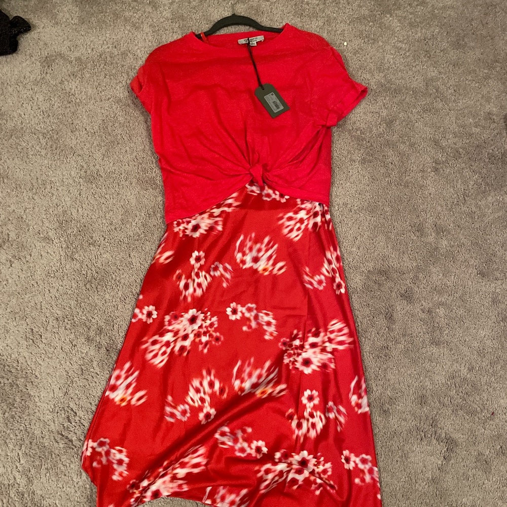 Allsaints dress T-shirt combo New with tag